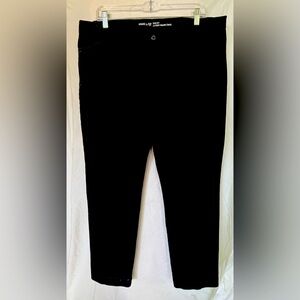 GAP Black Slim City Khakis